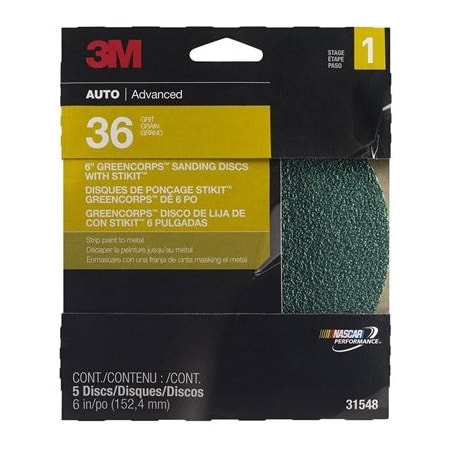 3M 636E GREEN CORP PROD 5/PK 3M31548